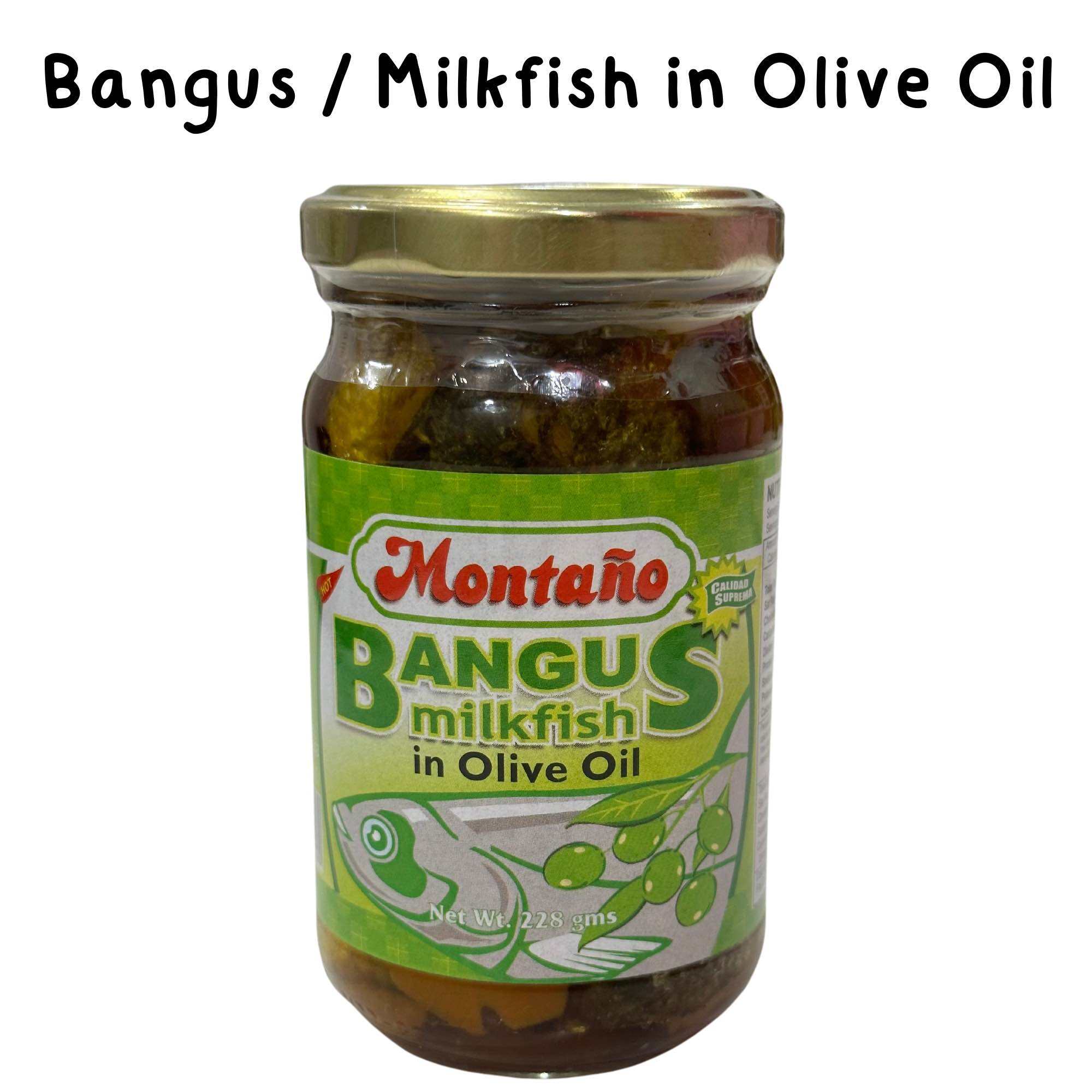 Montaño Sardines Bangus Milkfish in Olive Oil Lazada PH
