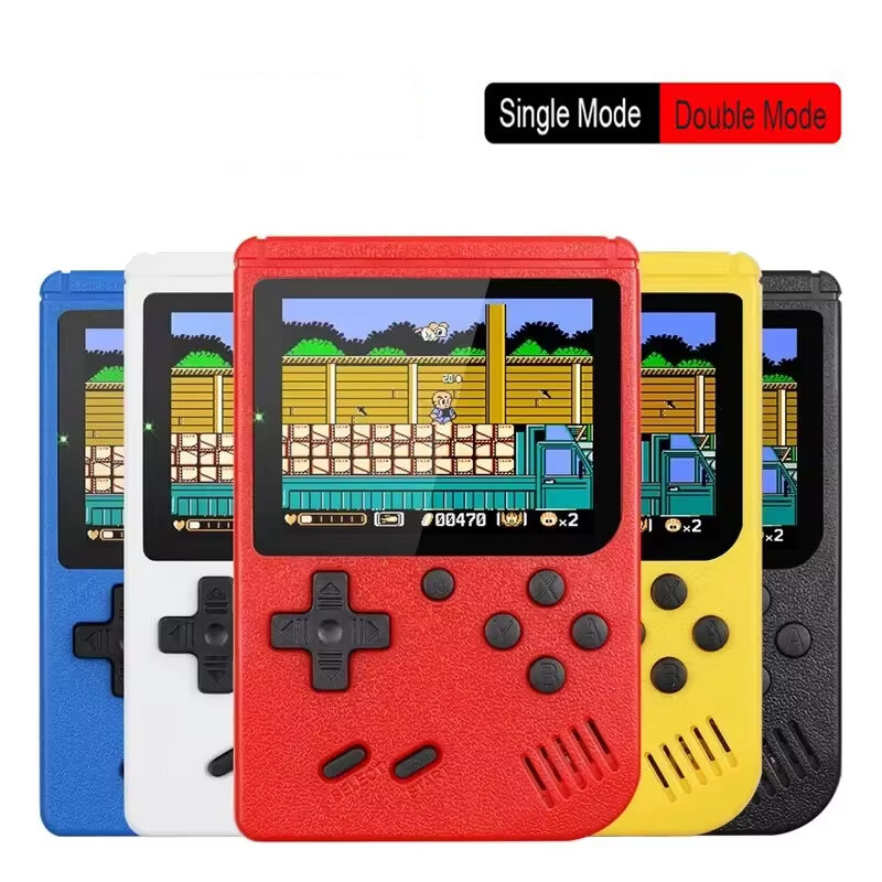 Built-in 400 FC Games with Portable Case Mini Retro Handheld Game Console 3.0 Inch Lcd Screen Video Game Player Kids Boys Gift