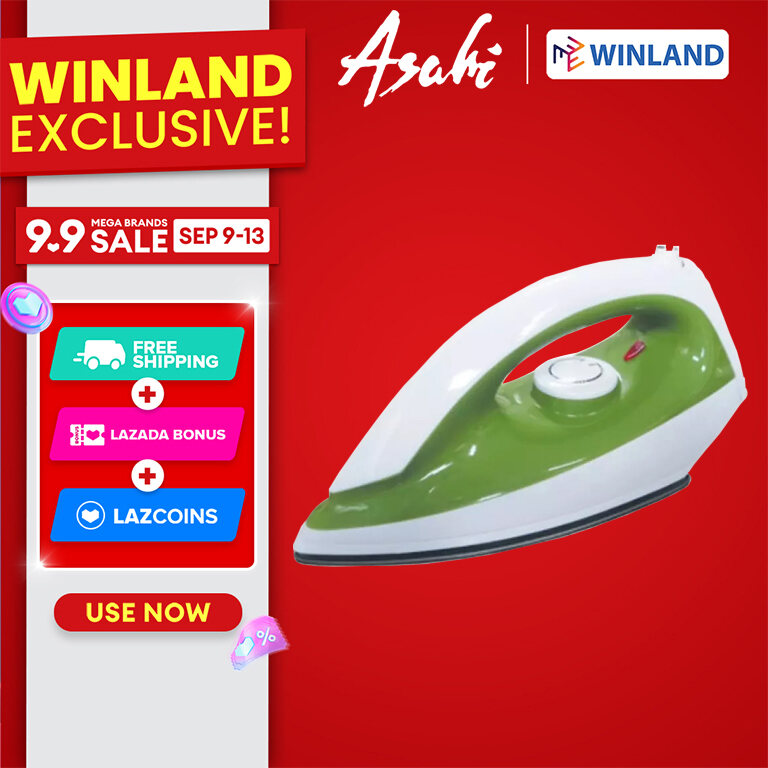 Winland Non Stick Automatic Flat Iron for Clothes