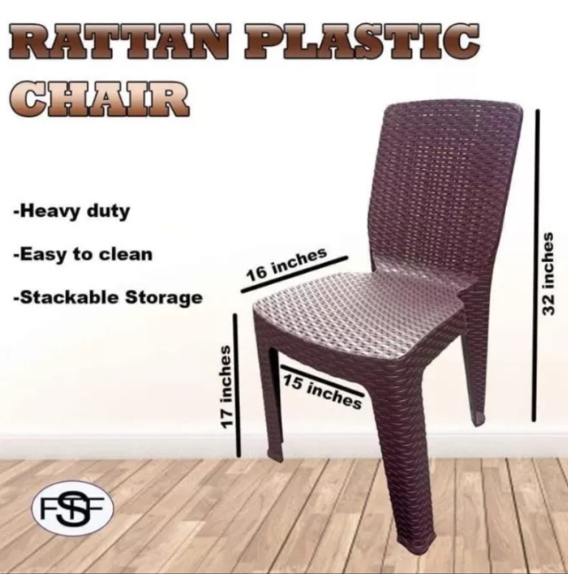 2 Jolly Rattan Weaved Chair