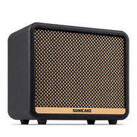 SONICAKE Guitar Amplifier Digital Dual Mode Guitar Practice Amplifier 10W with 100 Preset 99 Drummer APP Control QAM-20