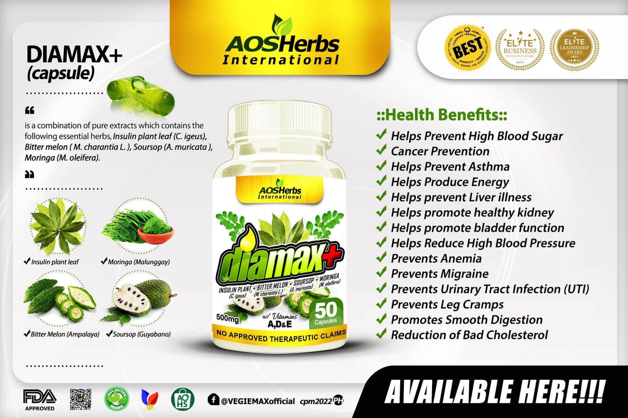 Diamax Plus Capsule | Lazada PH