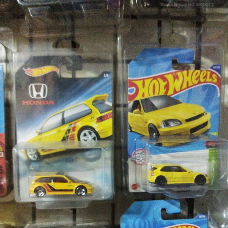 Hot Wheels Honda Civic Ef Honda Civic Ek Set Lazada Ph