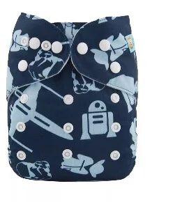 ALVA CLOTH DIAPER PRINTED WASHABLE SHELL ONLY H091