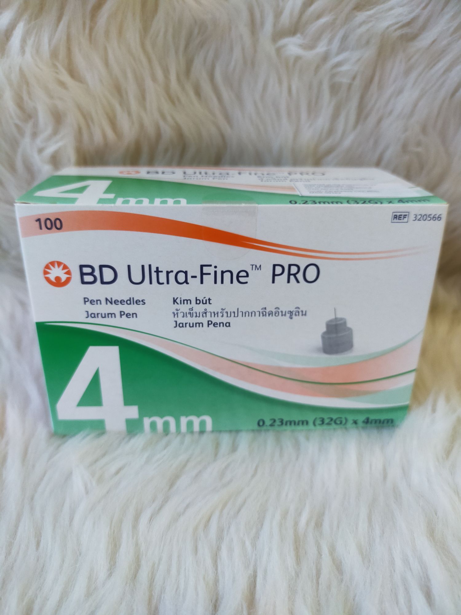 BD Ultra-Fine Pro 4mm Pen Needles
