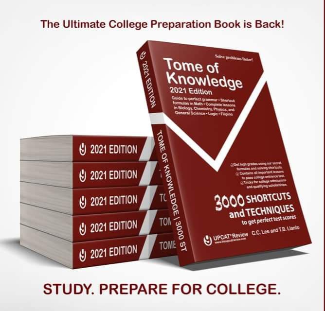 IN 1 College Entrance Ultimate Reviewer (Tome Knowledge 3000 ST UPCAT Review) | Lazada PH