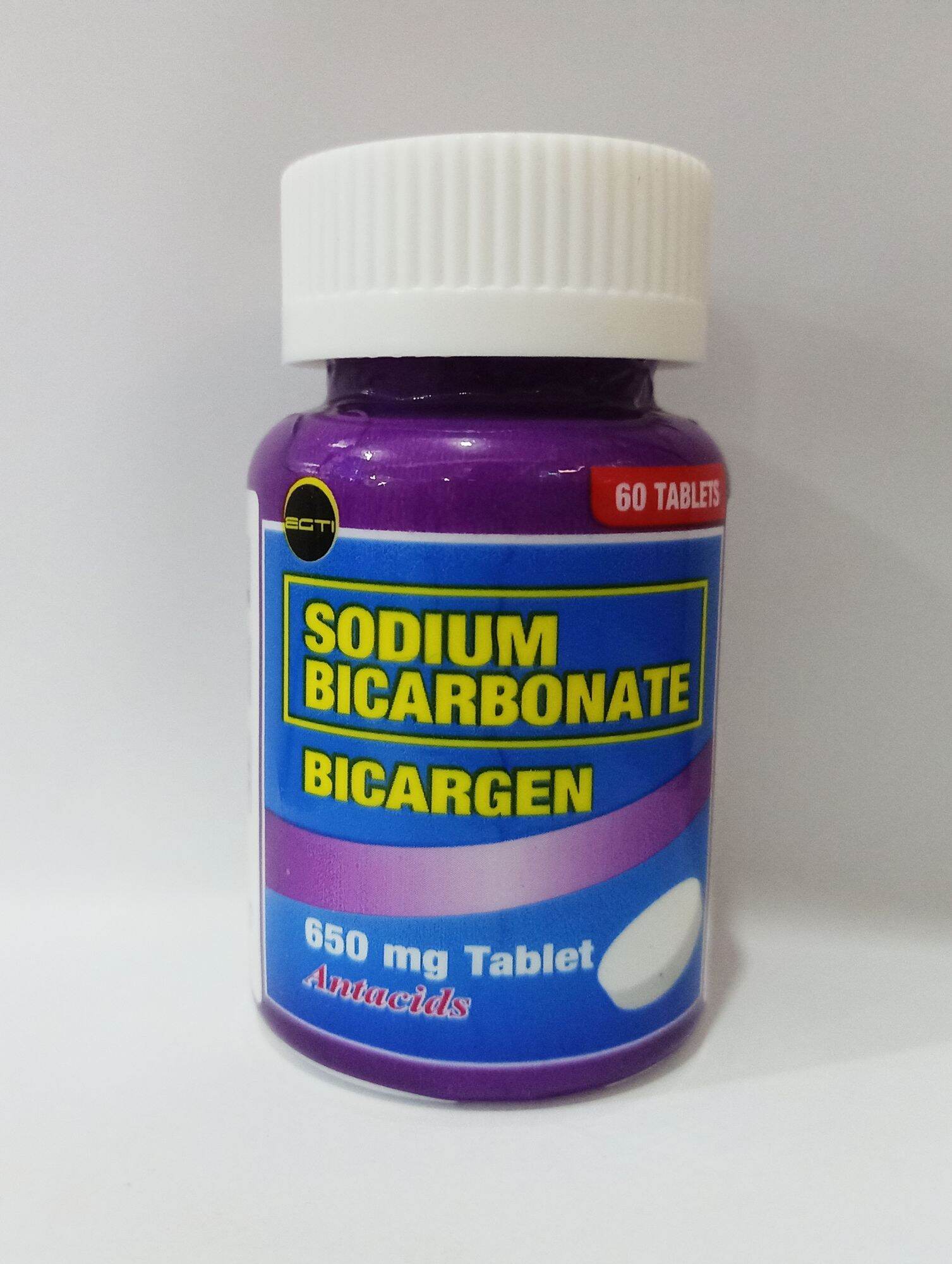 Sodium Bicarbonate 650mg tablet - Bicargen 60's