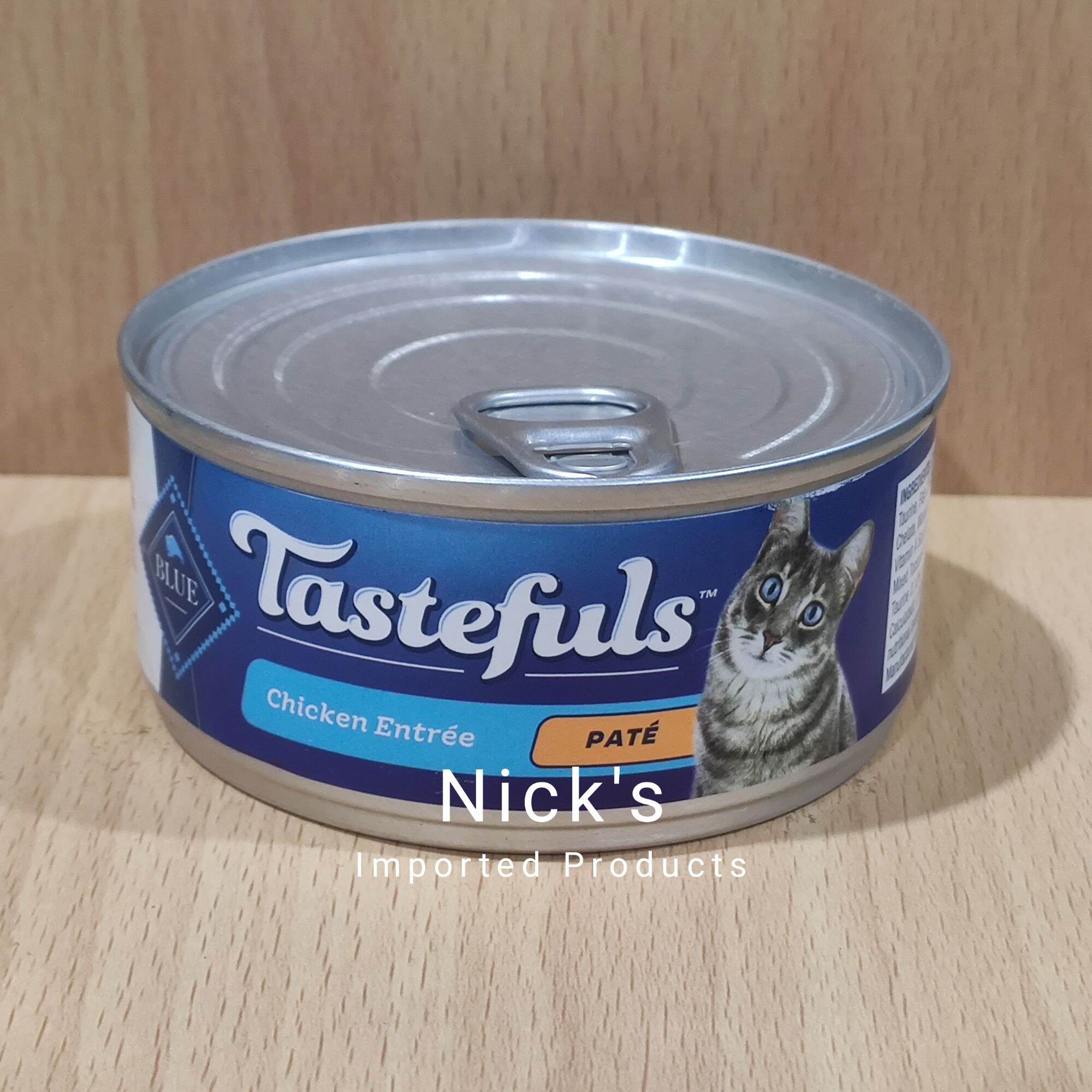 USA Blue Buffalo Tastefuls Paté Ocean Fish Tuna Chicken Turkey and