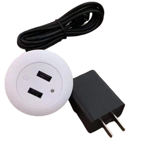 Desktop Embedded Socket Desktop Embedded Socket Table-Hole USB Fast Charge Hidden Furniture ...