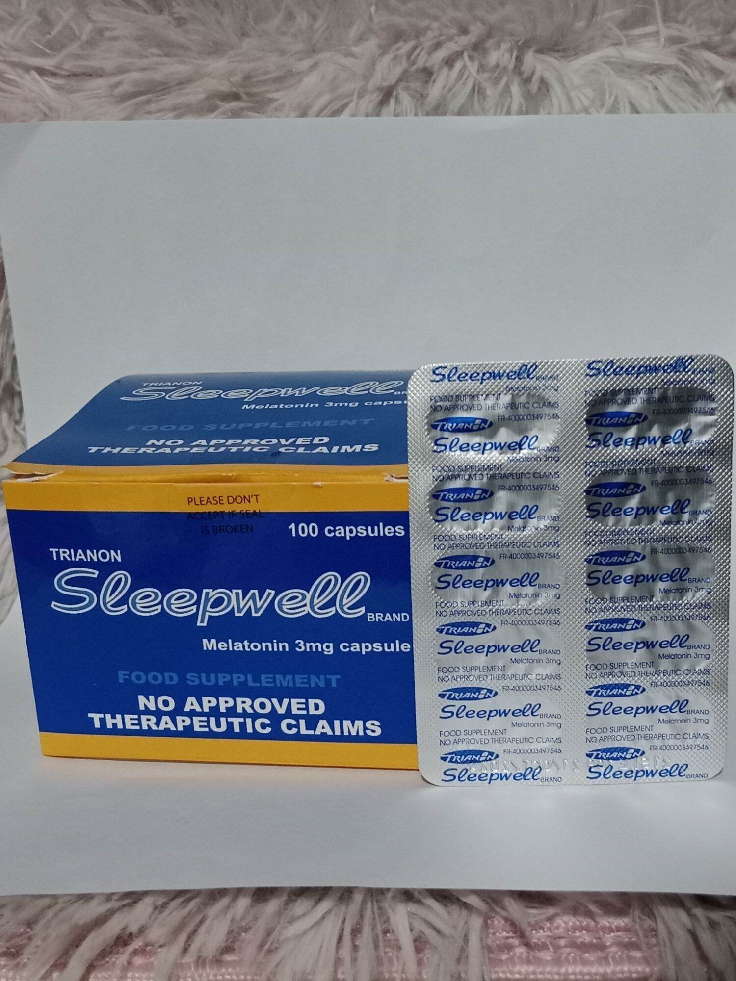 Sleepwell Melatonin 10 capsules only Lazada PH