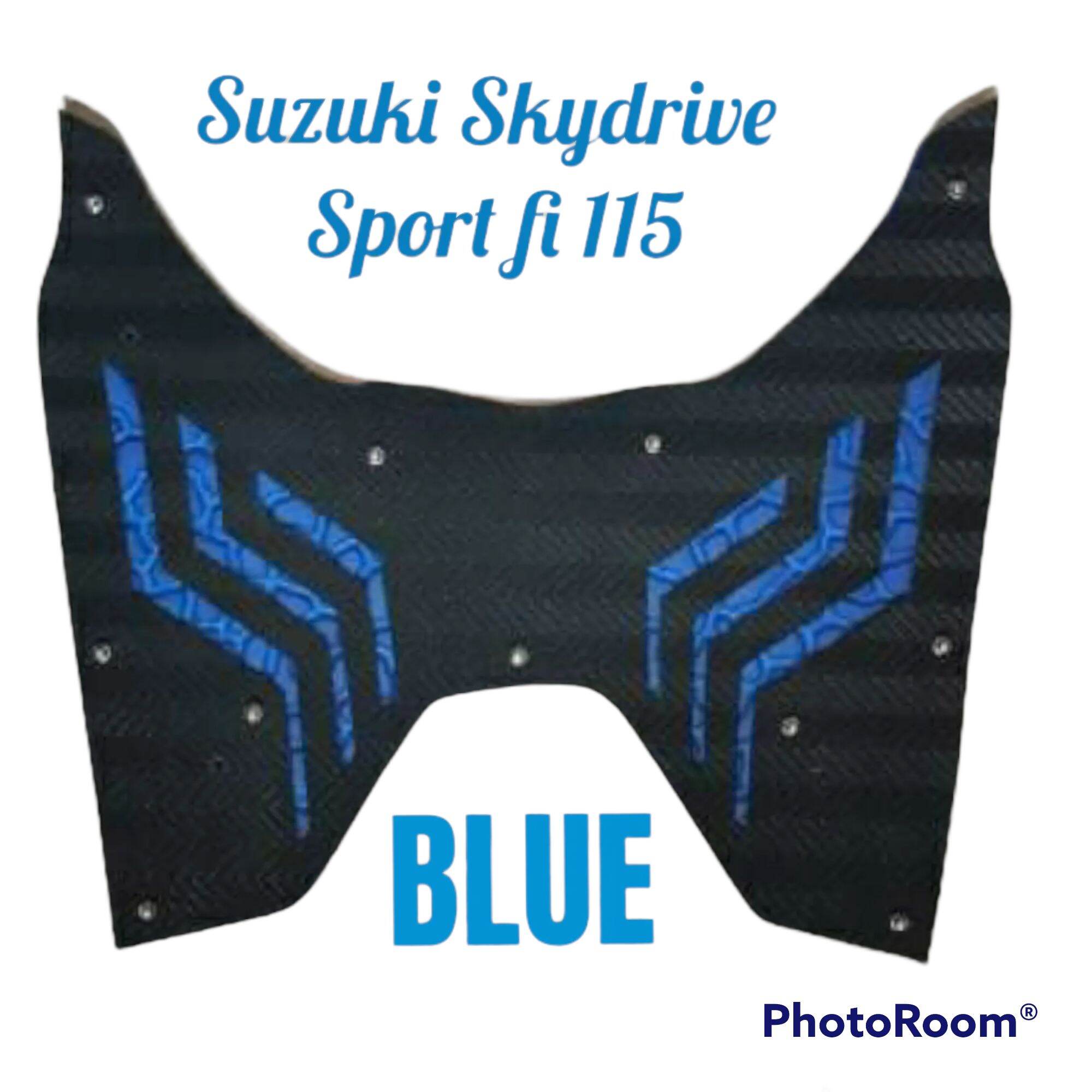Suzuki Skydrive Sports Fi 115 footboard Rubber Matting With design ...