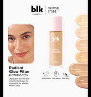 BLK Cosmetics Radiant Glow Filter Buttercotch Liquid Glow Booster Multi-purpose Long-wearing Water-proof Foundation