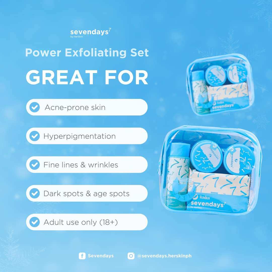 Sevendays Power Exfoliating Set (ORIGINAL) |SEVEN DAYS By