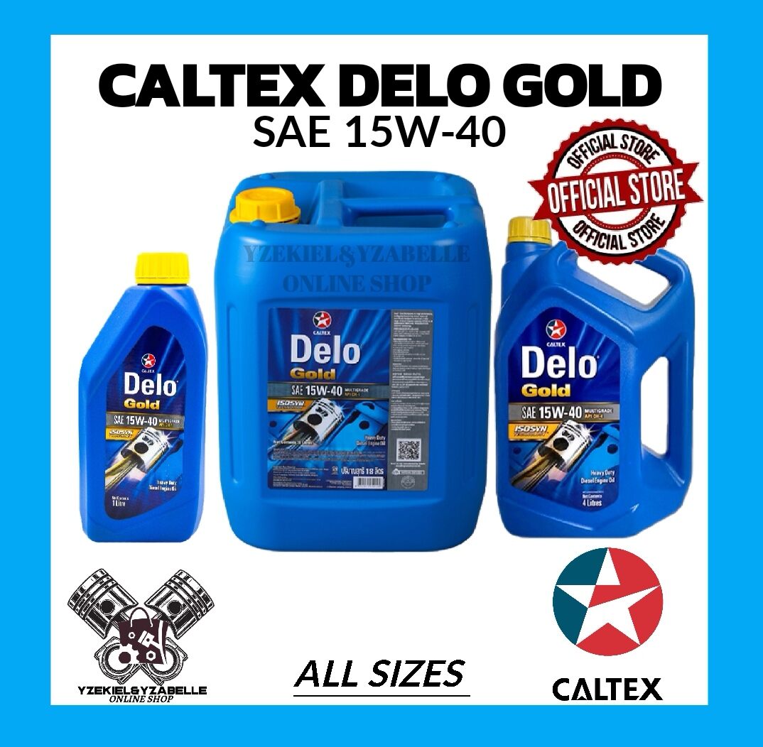 CALTEX DELO GOLD SAE 15W-40 MULTIGRADE DIESEL ENGINE OIL