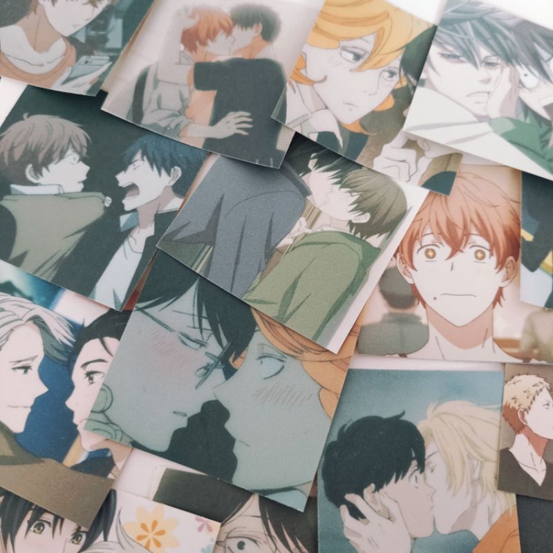 40 pcs) Anime BL/Shounen Ai/Yaoi / Given Sticker Pack approximately 2x2  inches | Lazada PH