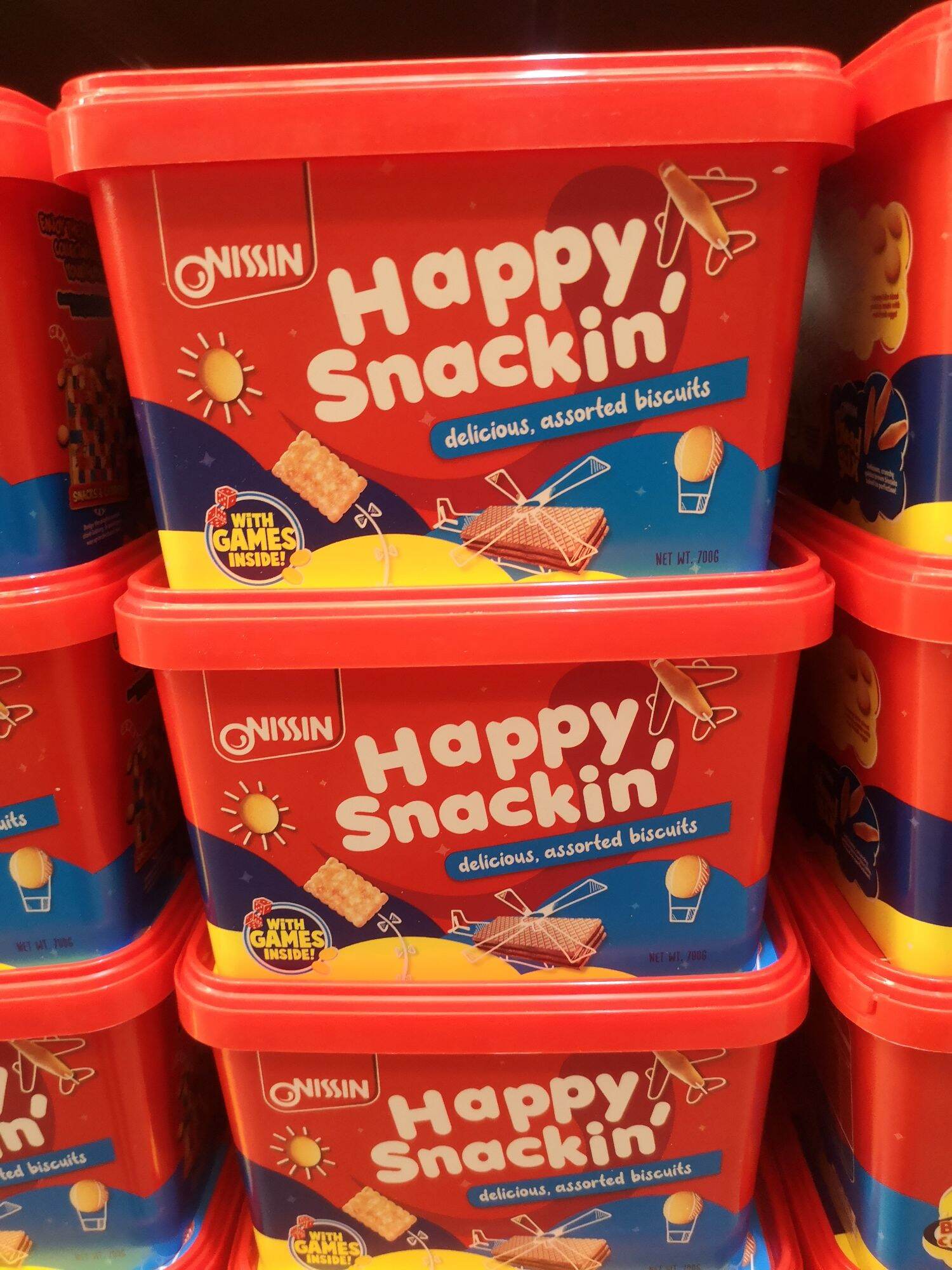 Nissin Happy Snackin Tub 700g Lazada Ph