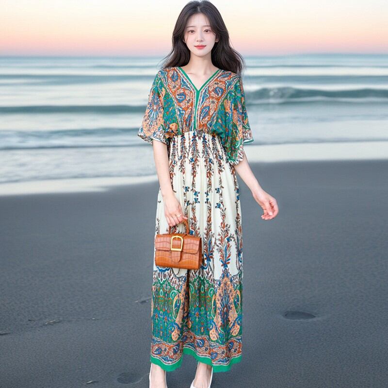 Lazada Sea Beach Dress For Women Shop Beach Dresses With Sleeves Online  With Best Discounts And Low