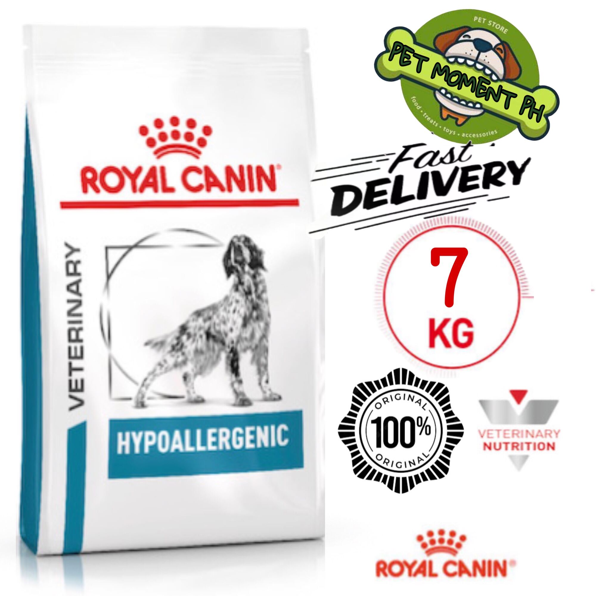 Royal canin hypoallergenic outlet dog food 7kg