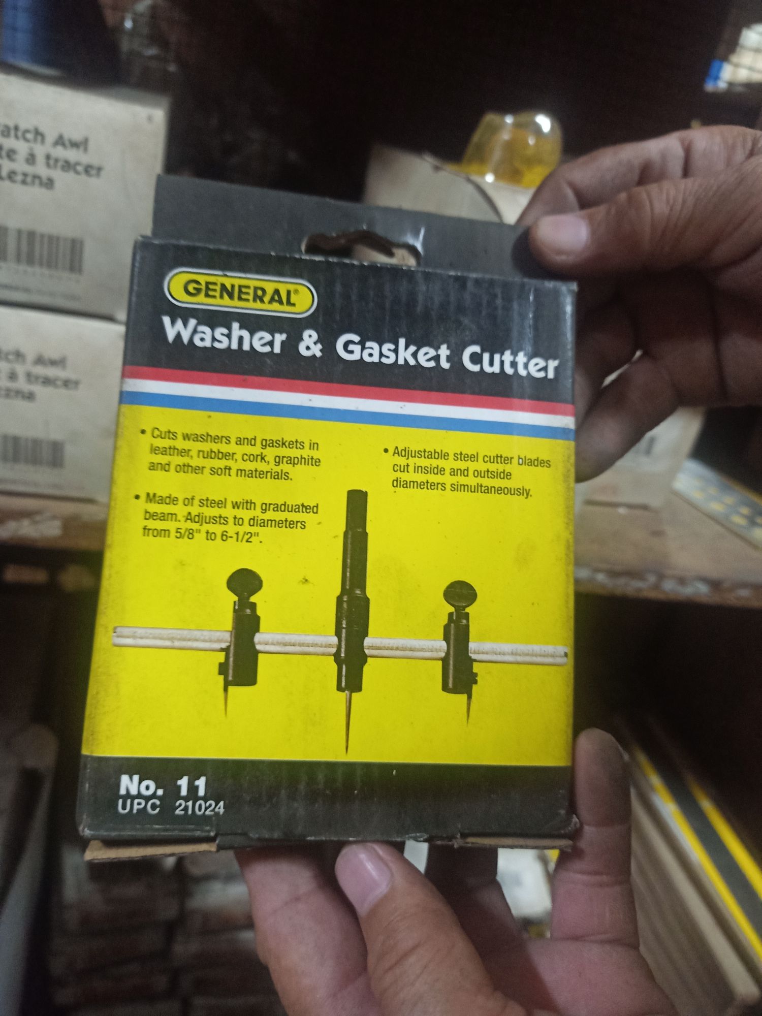 General Tools 11 - Washer and Gasket Cutter
