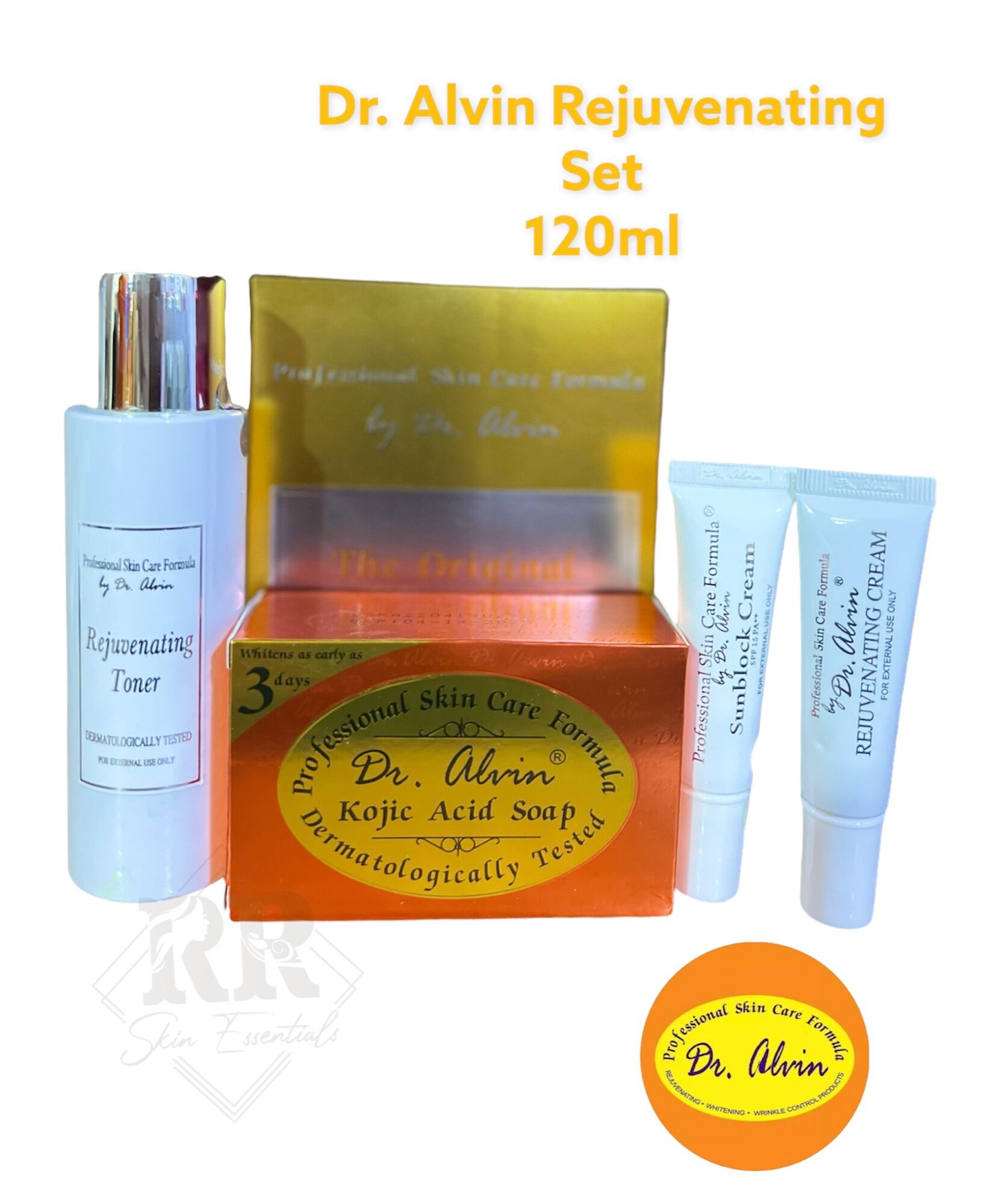 Rejuvenating Set 120ML Original by. Dr.Alvin