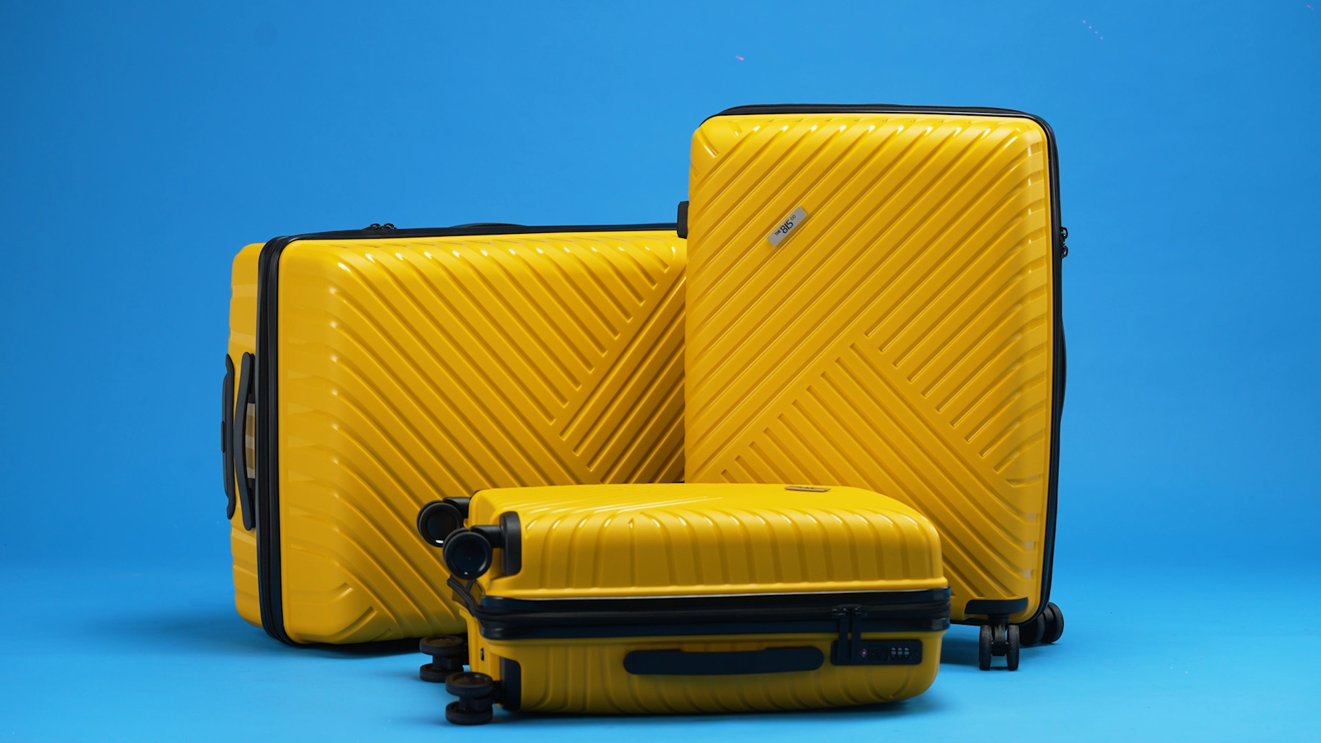 Yellow luggage hot sale