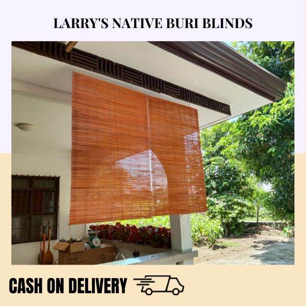 32" x 32" Native Buri Rollup Blinds Lazada PH