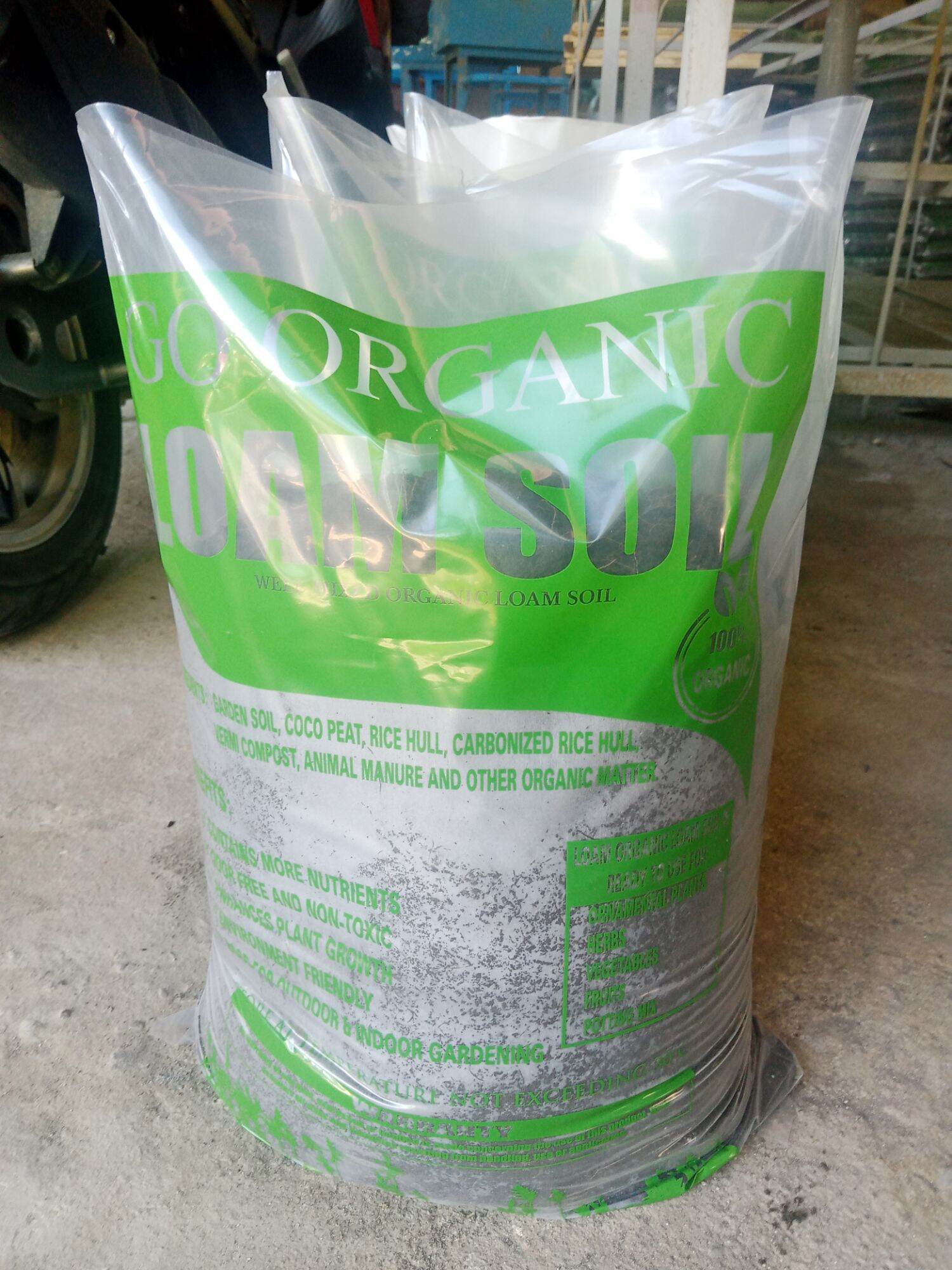 Loam soil 910 kilos per Bag with FREE fertilizer and pot Lazada PH