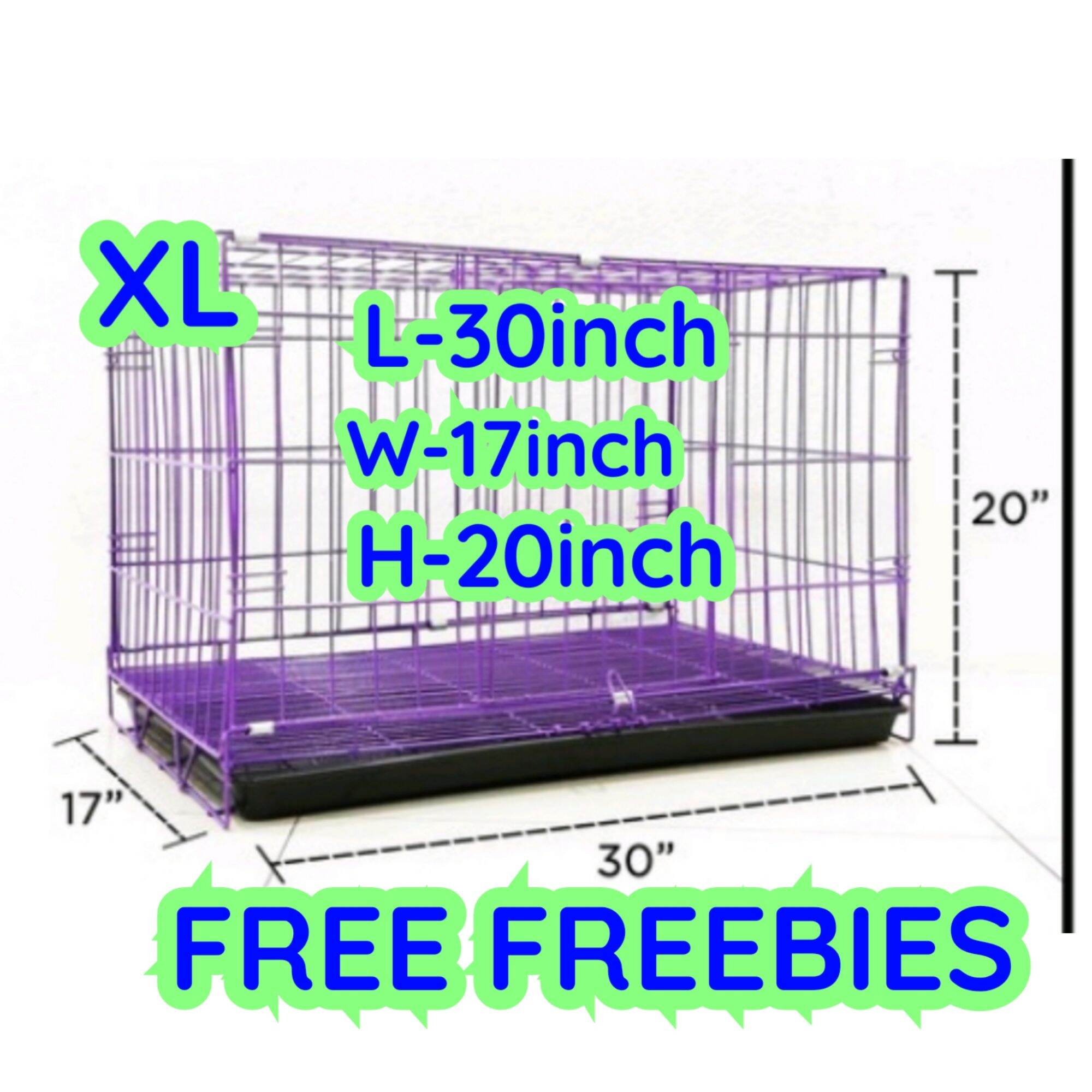 DOG CAGE XL SIZE (FOLDABLE) Lazada PH