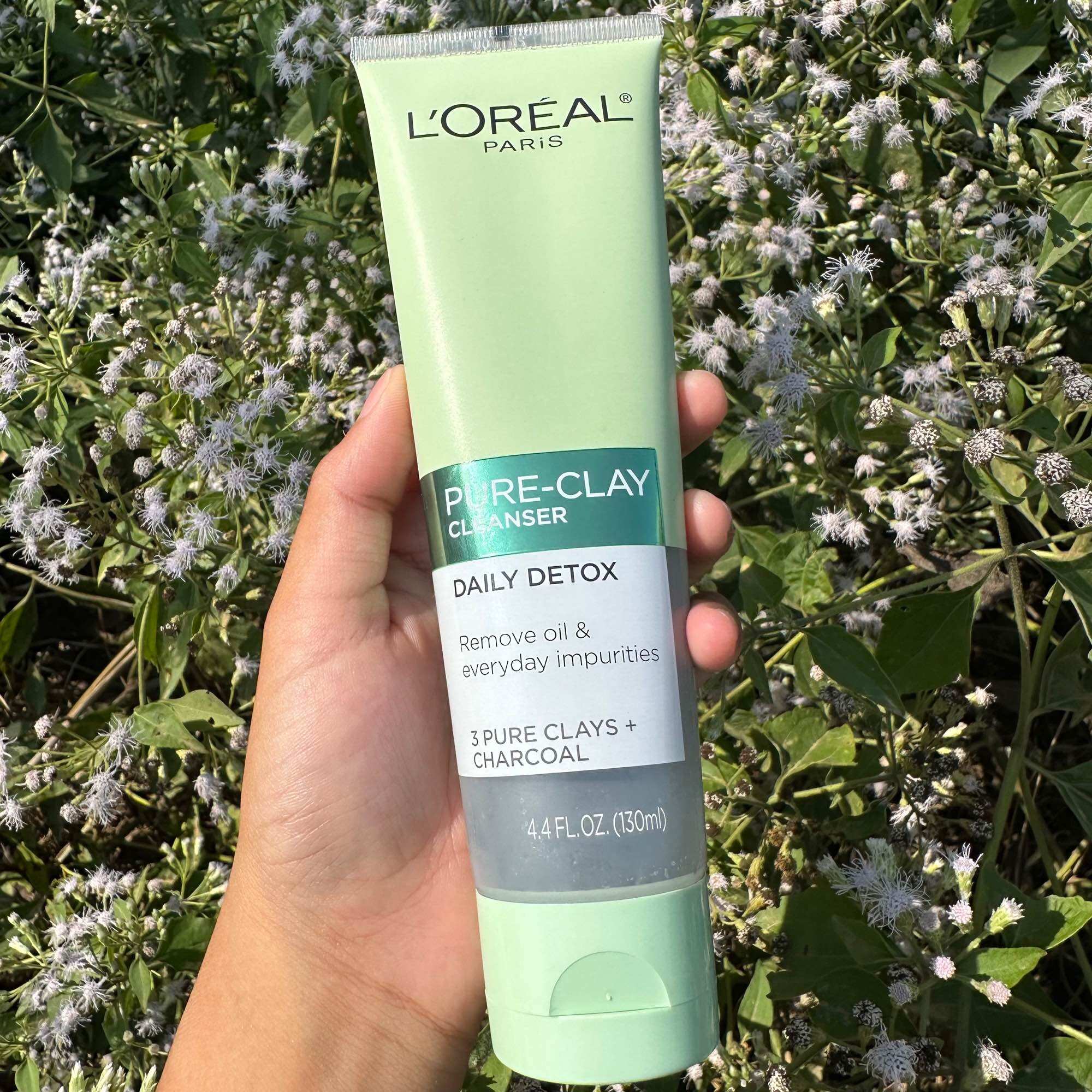 loreal detox and brighten clay mask
