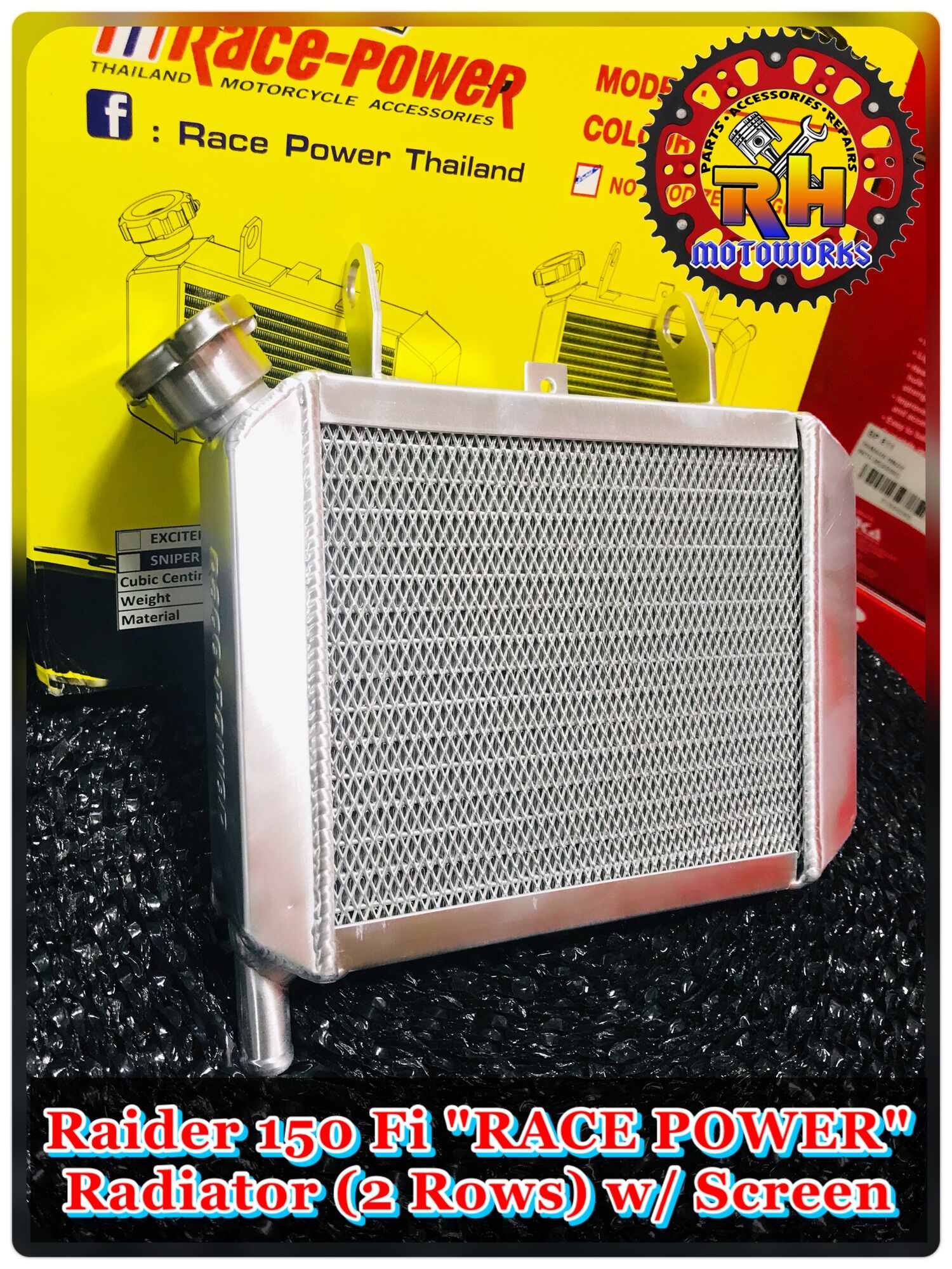 Raider 150 Fi Radiator 2 Rows RACE POWER THAILAND Lazada PH raider-150-fi-radiator-2-rows-race-power-thailand-lazada-ph