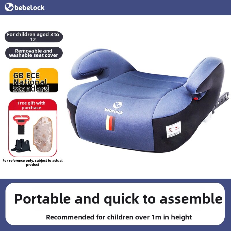 bebelock | Child Booster Seat for 3-12 Years Old Portable Foldable