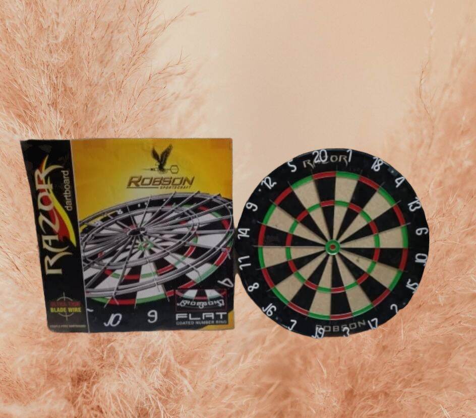 Robson Razor Dartboard 18" UltraThin Blade Wire Selfhealing