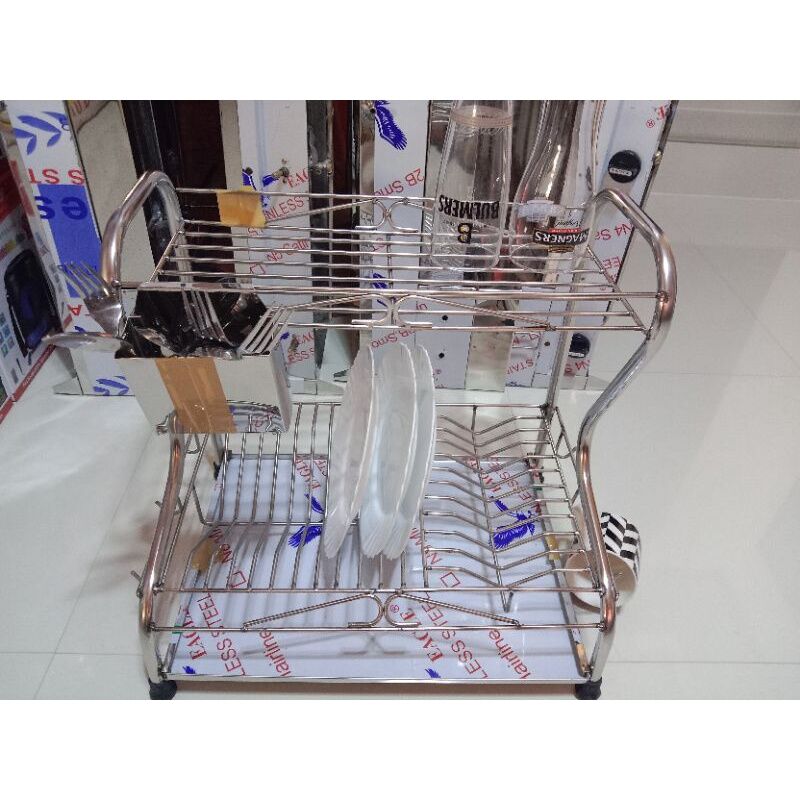 STAINLESS DISH RACK / pingganan Lazada PH