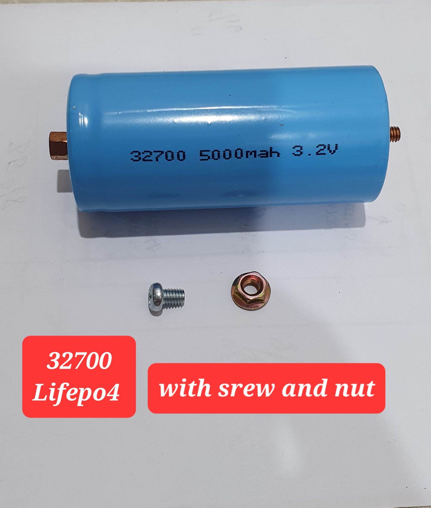 Lifepo4 battery Lithium iron Lithium ion 32650 32700 5Ah Solar Battery