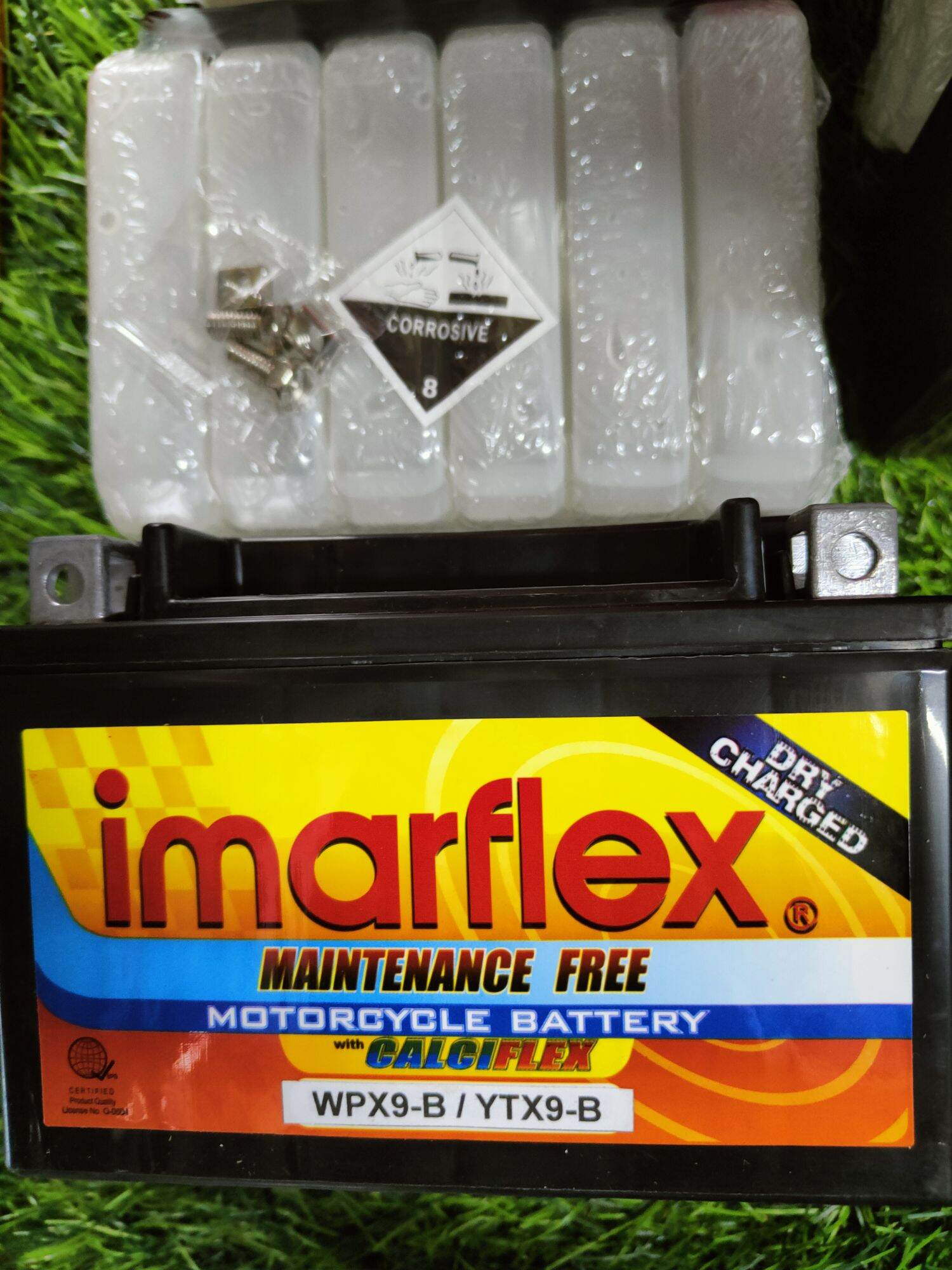 Imarflex Battery Battery imarflex Maintenance free or 4L (WPX4L-B/YTx4L-B)12N5-3B/YTX5AL ...