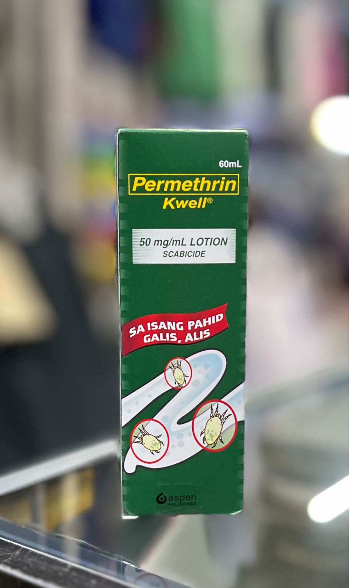 Permethrin Kwell Shampoo/Lotion 60ml. 