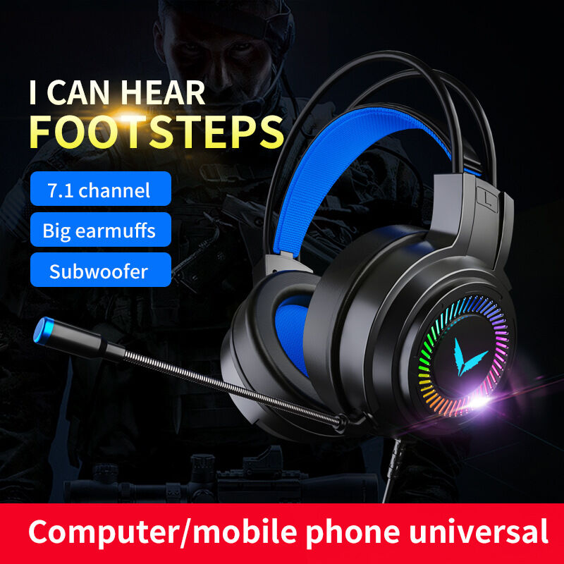 DASHACHUAN | Virtual Surround Bass 7.1 Stereo Gaming Headset