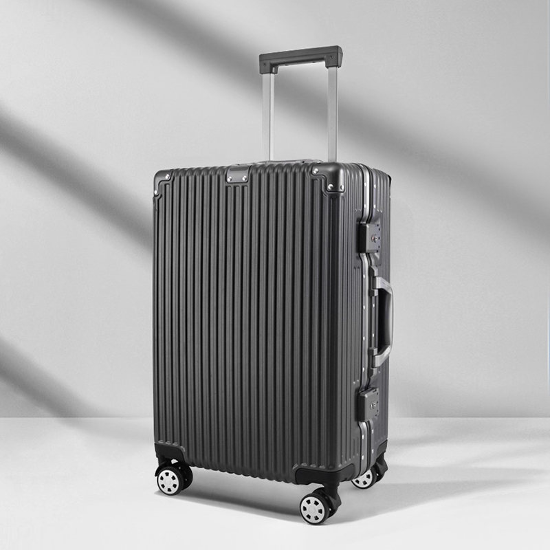 Migebao Luggage Aluminium Frame Luggage Men's 20-Inch Business Small ...