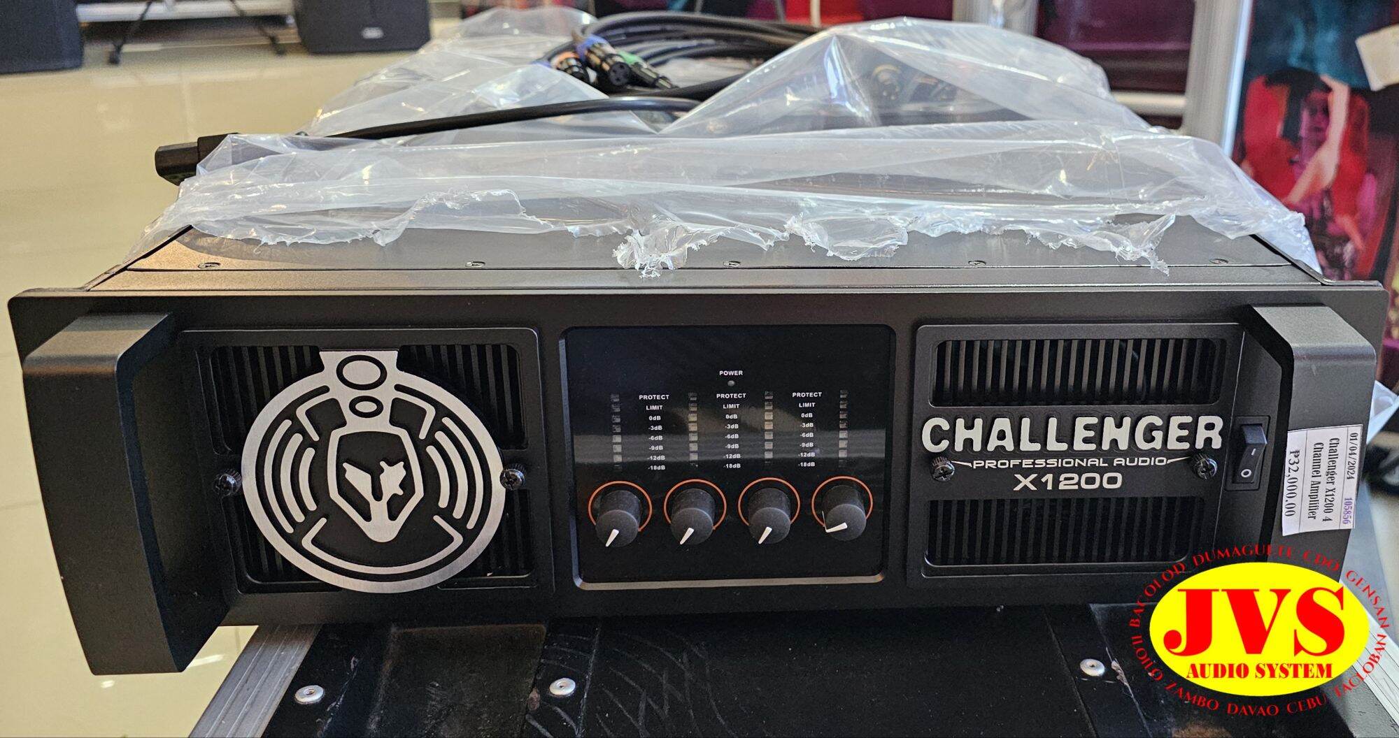 Challenger X1200 4 Channel Power Amplifier Lazada PH