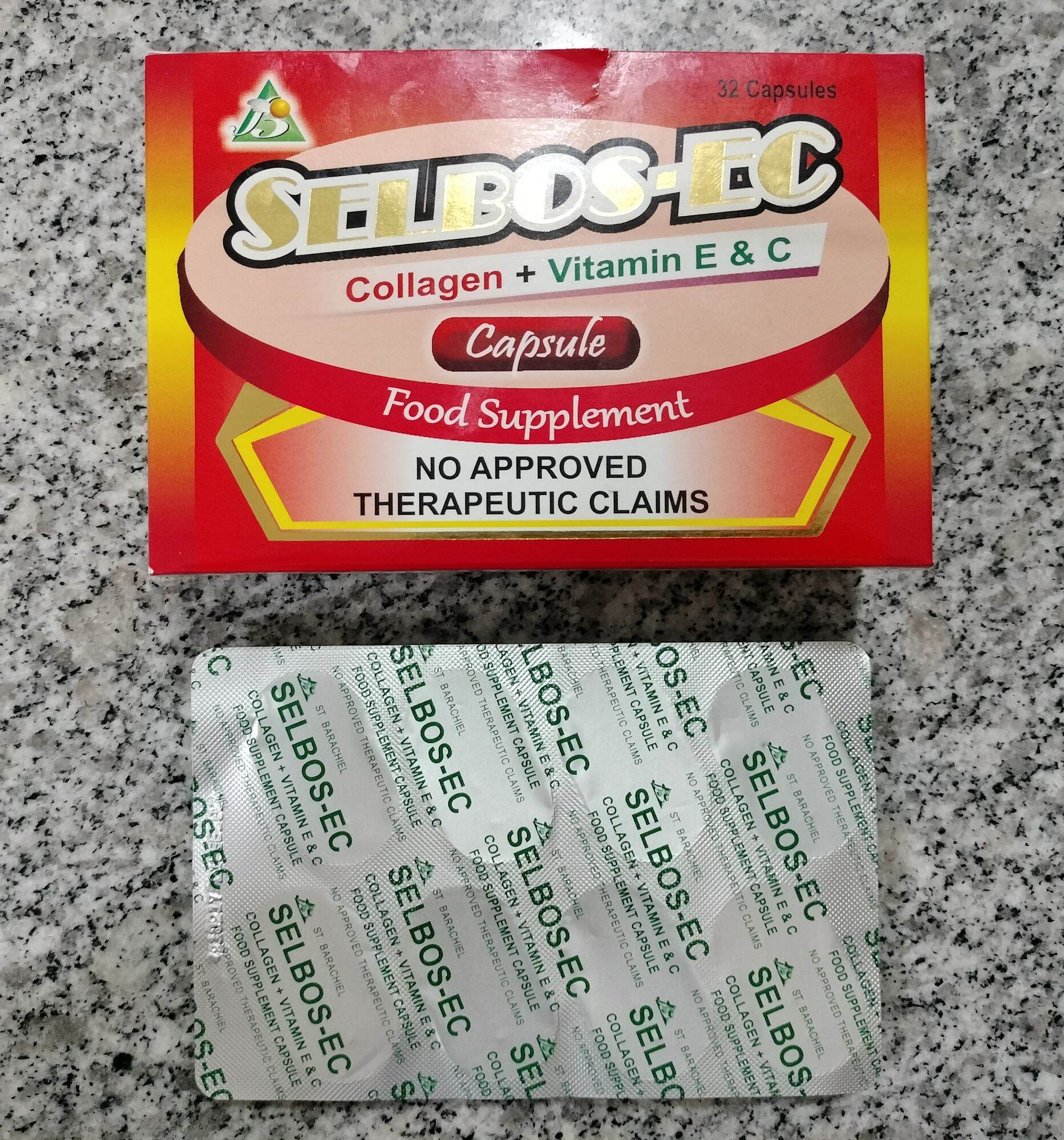 SELBOS EC Collagen + Vitamin E and C Capsule 32capsule/ box Lazada PH