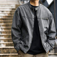 BGYO | Vintage Detroit Collar Canvas Aged Workwear Jacket