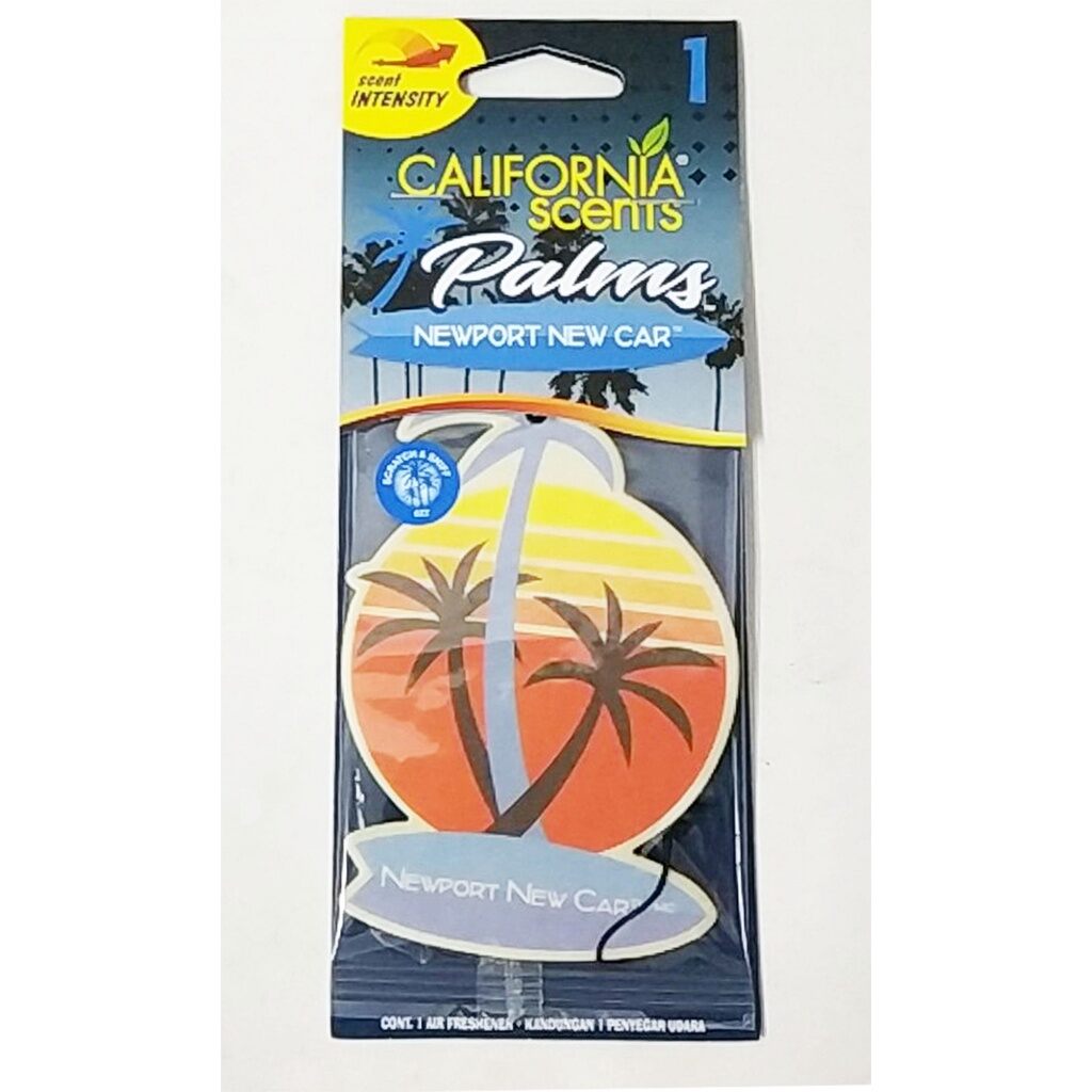 ORIGINAL CALIFORNIA SCENTS ( PALMS NEWPORT NEW CAR) SENT INTENSITY air