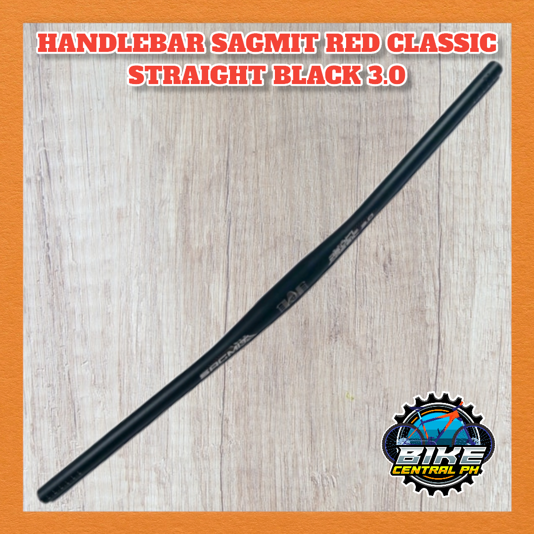 Handlebar Sagmit Red Classic 800Mm Clamping Size Handlebar