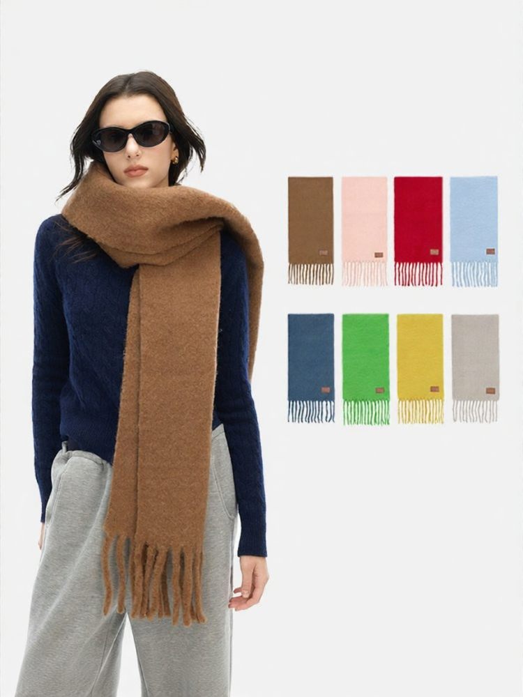 Momordica | Warm Classic Wool Scarf Presyo  2,932 Piso*Libreng Shipping