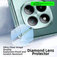 BOORCA | Reinforced Arc Edge Camera Lens Protector for Redmi Note 15 Pro