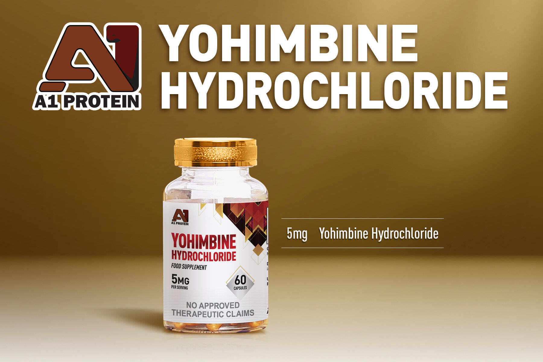 A1 YOHIMBINE HCL 5mg FAT BURNER 60 CAPSULE Lazada PH