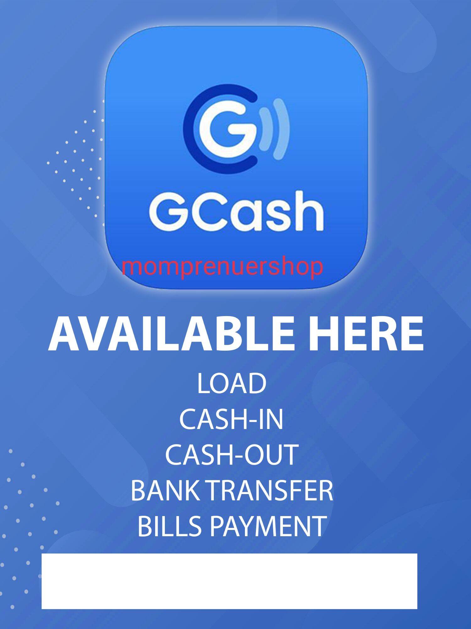 Gcash Tarpaulin NOR(18x24)cash in cash out (gcashtarpulin) | Lazada PH