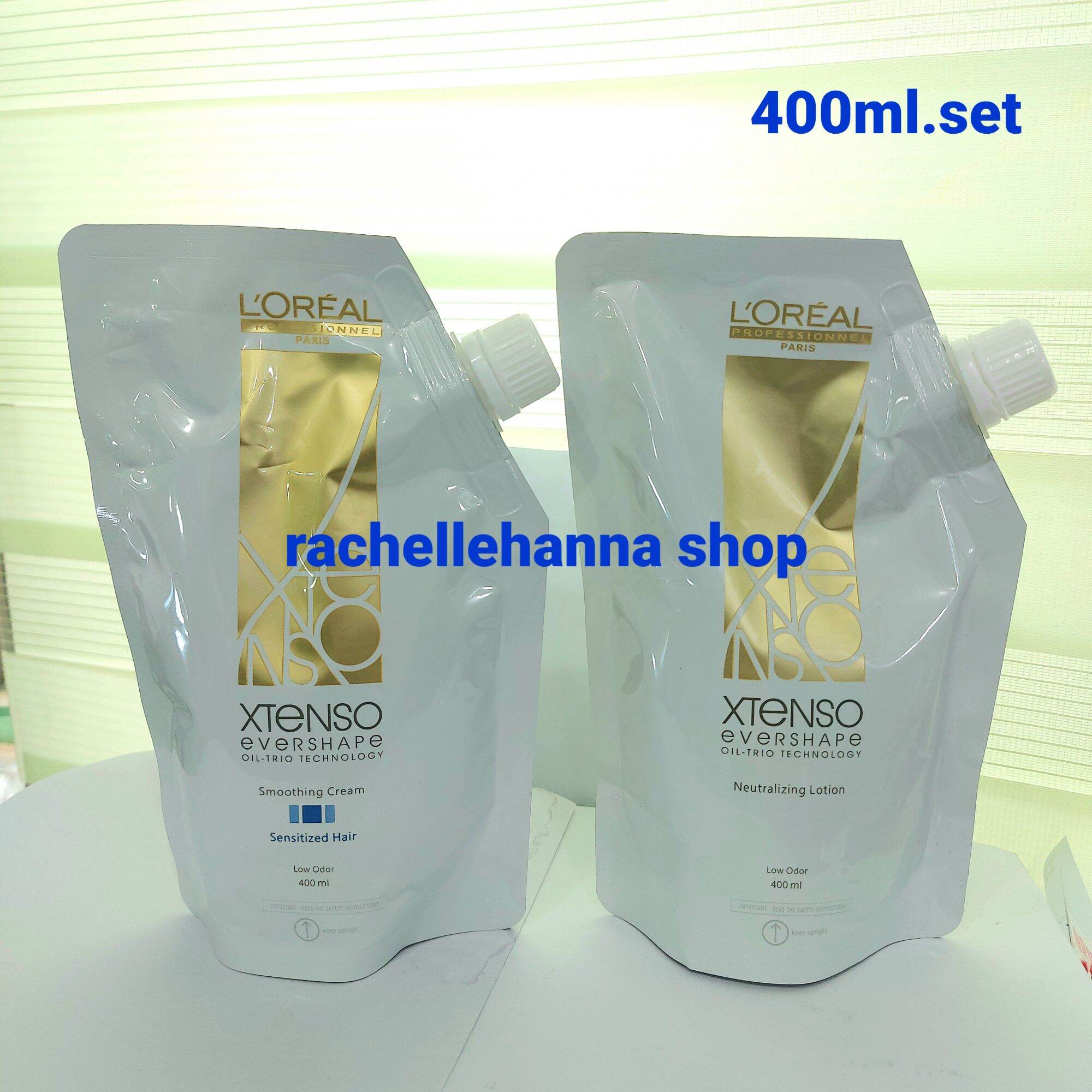 LOREAL EXTENSO EVERHAPE OILTRIO TECHNOLOGY HAIR REBONDING 400ML. SET ( NATURAL HAIR ) Lazada PH