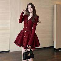 XUECAIQI | Elegant Stylish Little Rich Girl Feeling Dress