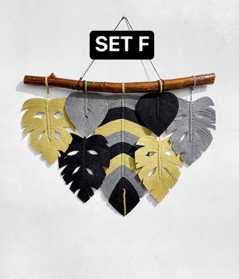 MAKRAMEENA ^ MONSTERA MACRAME WALL ART DECOR / WALL DECOR | Lazada PH